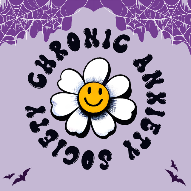 Chronic Anxiety Society  | Keyring, Pin or Phone Grip | 200