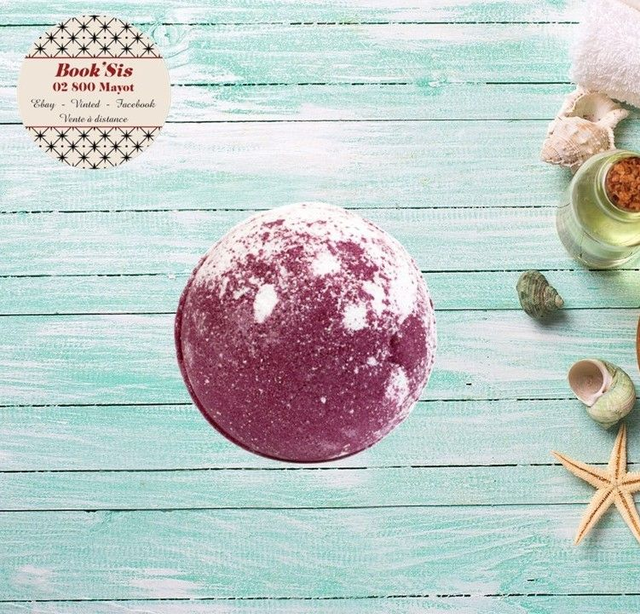 Bombe de bain 180gr " Pavlova aux fraises "