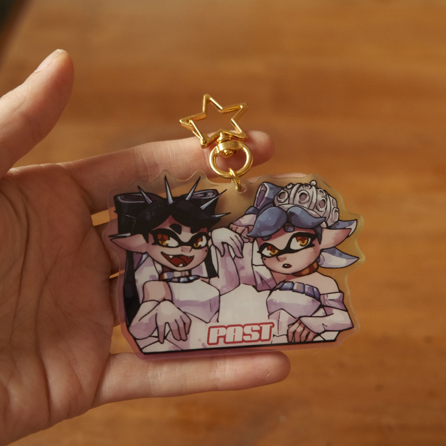 Splatoon Past Side | Keychain