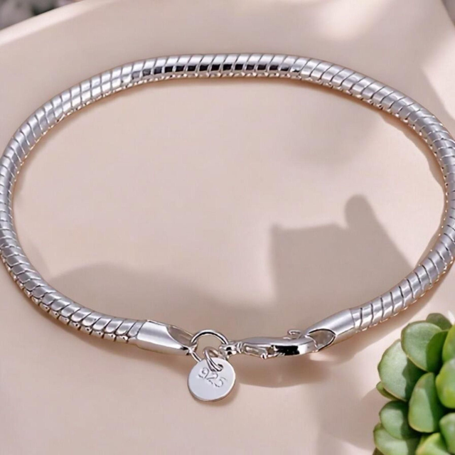 Stunning Italian Sterling Silver Bracelet