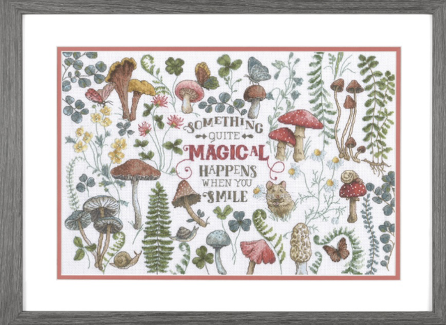 Counted Cross Stitch Kit: The Gold Collection: Woodland Magic 