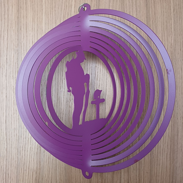 DAMAGED &amp; DISCOUNTED Soldier Windspinner