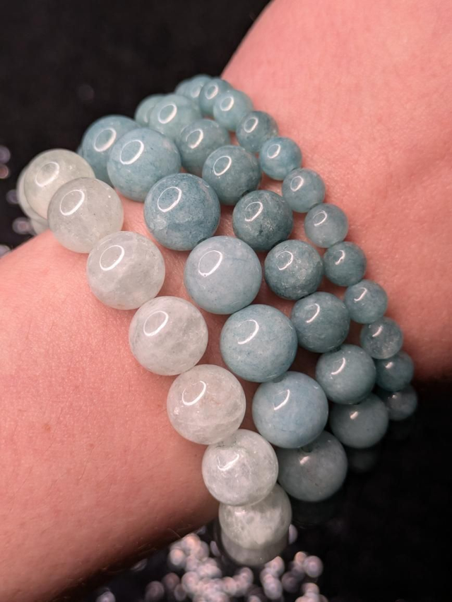 Bracelet aigue marine