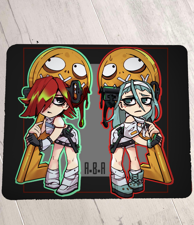 Mouse Pad Tapis de souris A.B.A de Guilty Gear