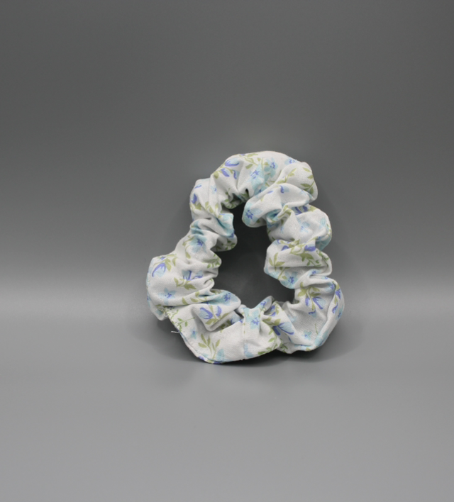 Blue and purple flowers