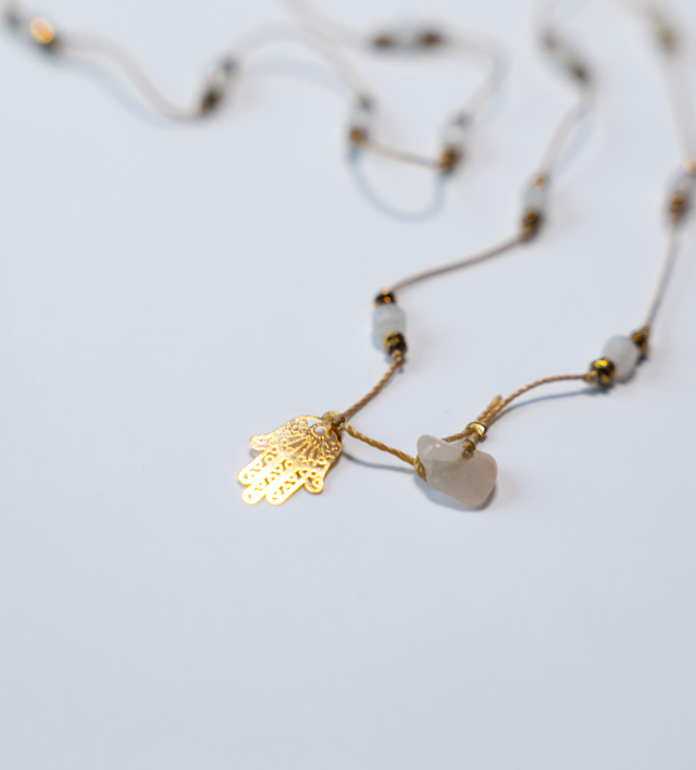 Sautoir ASMA  Pierre de Lune