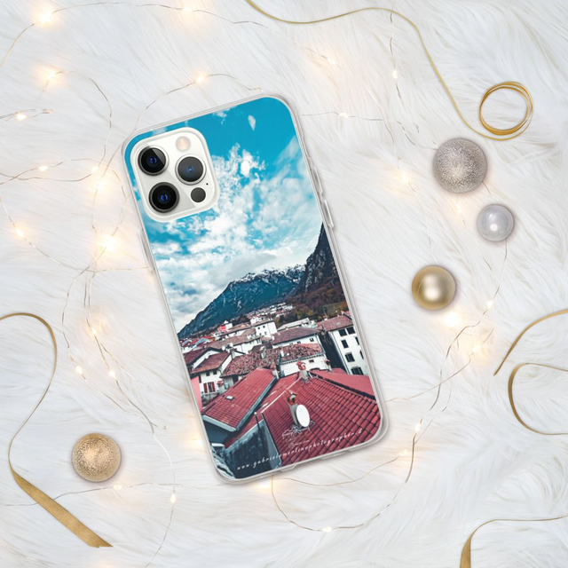  Cover per iPhone in silicone Landscape mountain snow 