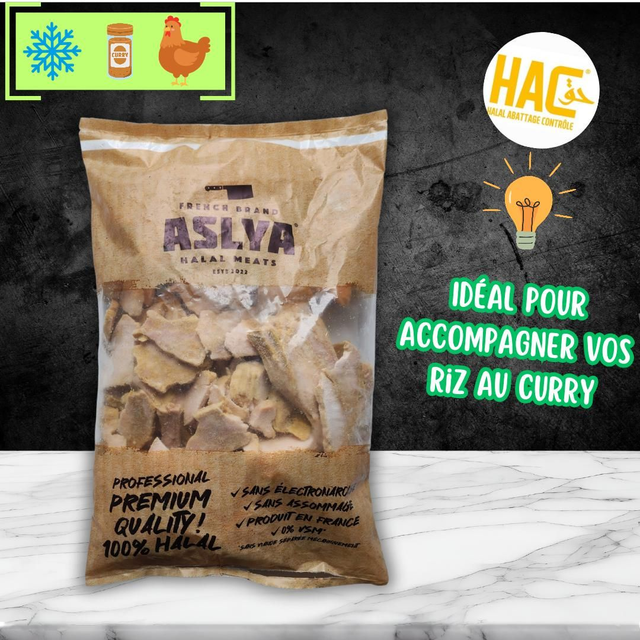 🐓 Emincé de Poulet Curry 🇮🇳