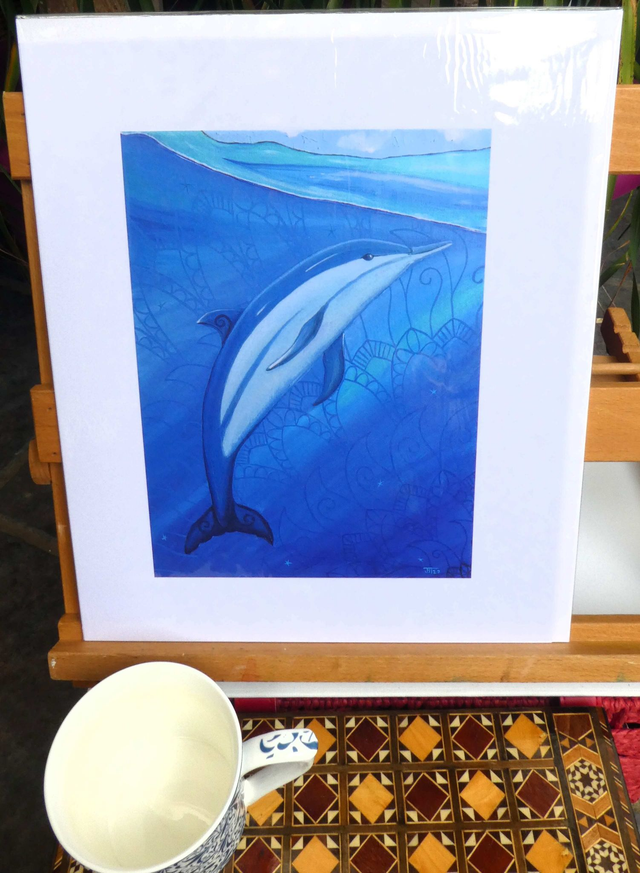 Open Edition Fine Art Print, from my "Marine Wonders" collection, "Joyfulness"