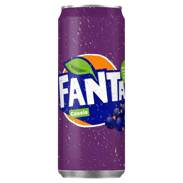FANTA CASSIS – L’ÉNERGIE DES FRUITS ROUGES 330ml