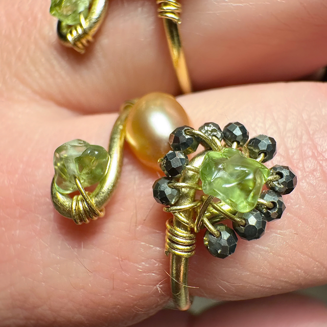 Bague Azélie Péridot