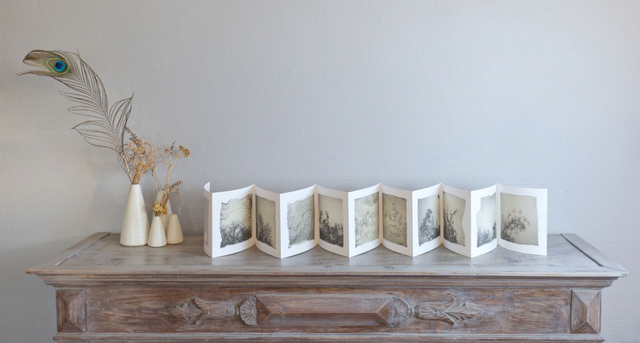 Livret d'art "Du vent dans les arbres"