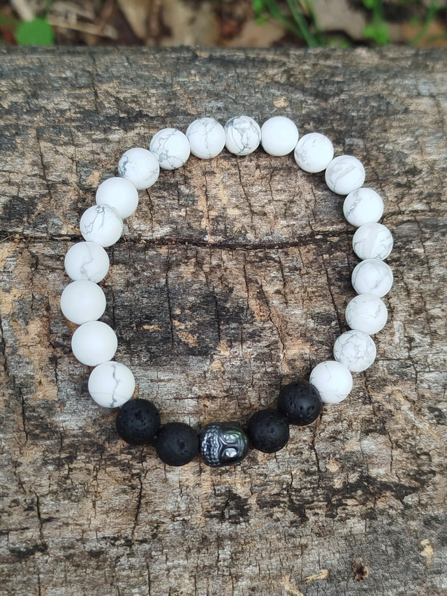 Bracelet Homme Howlite