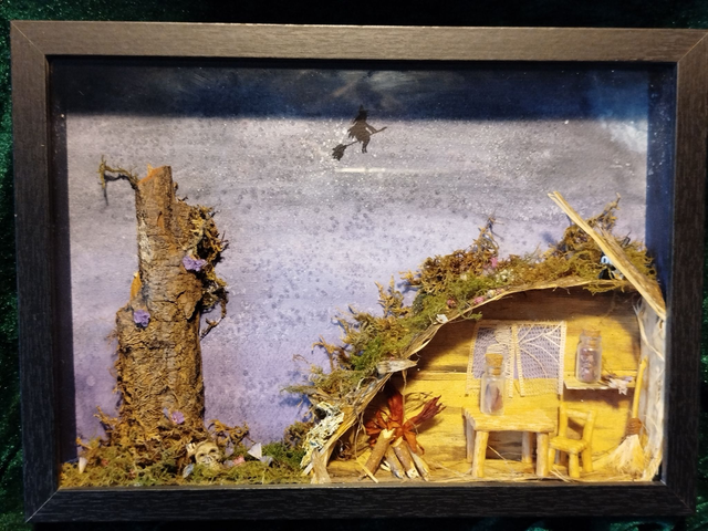 Dans l'antre de la sorcière