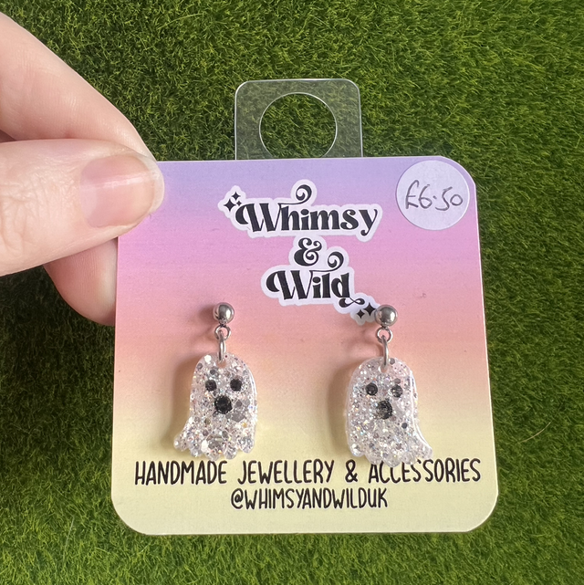 Mini glitter ghosties 