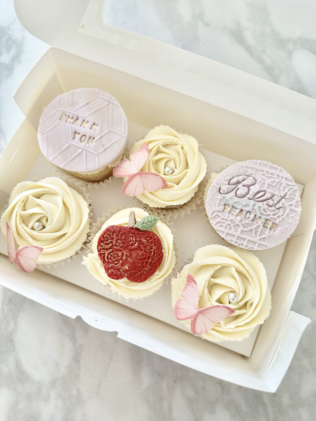 Thank you Teacher Cupcakes