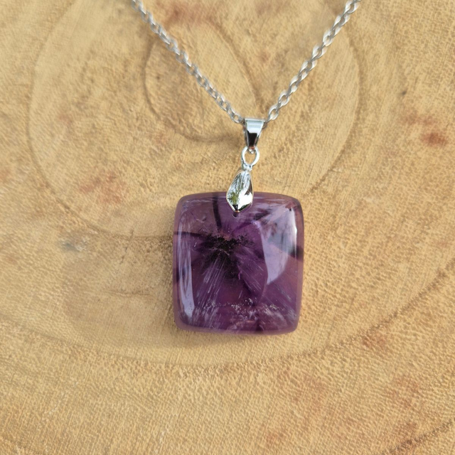 Collier Améthyste inclusion