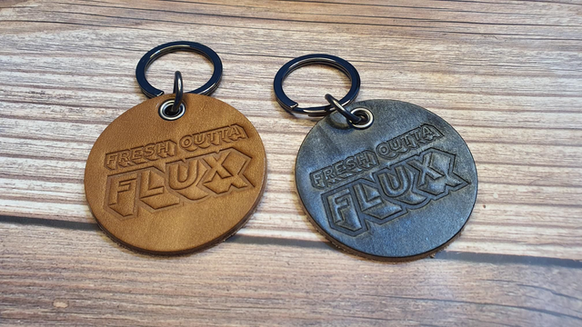 Flux co. Chip Keyring 
