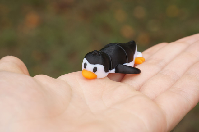 Pingouin flexible miniature