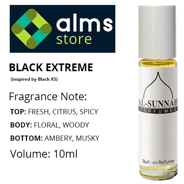 Black Extreme Women 10ml Roll-on