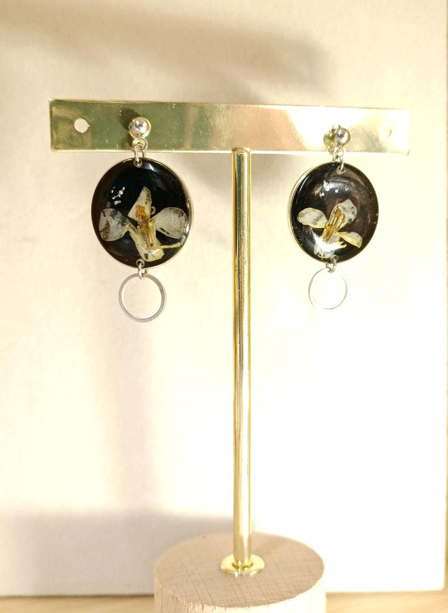 Fausse roquette sur fond noir