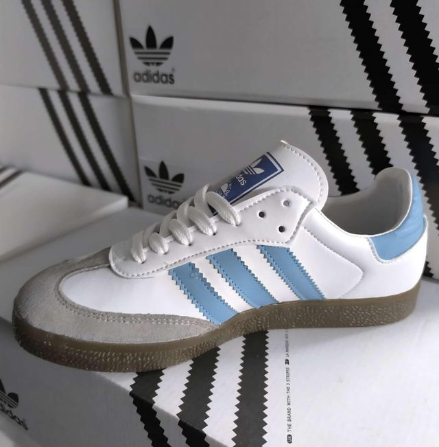 Adidas Samba azul