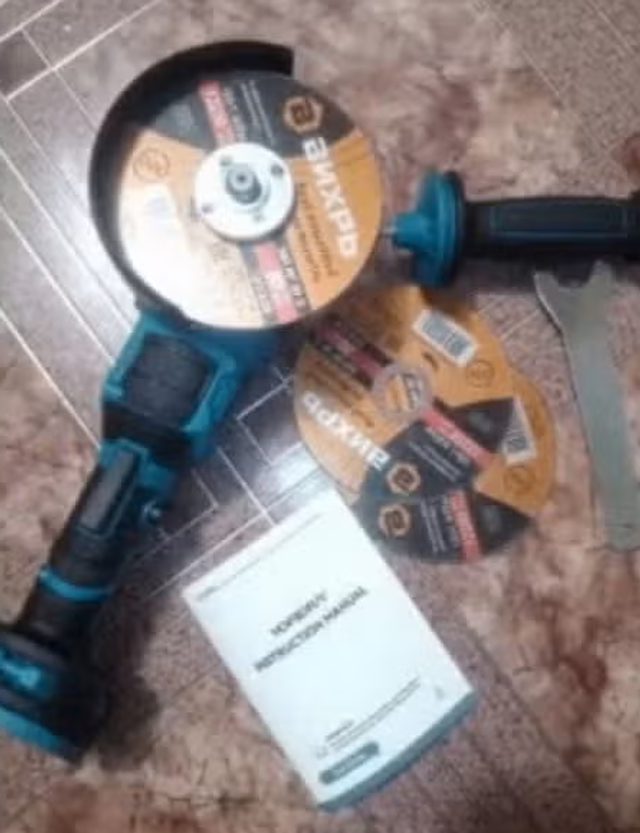 Yofidra professionele haakse slijper 125mm 18V
