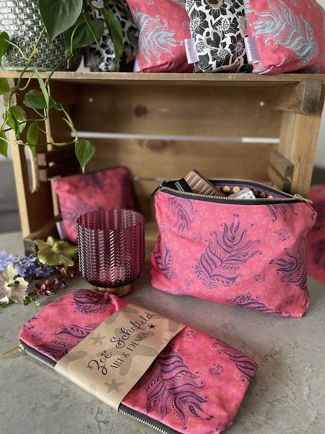 Large Make Up Bag / Wash Bag 'Ava'