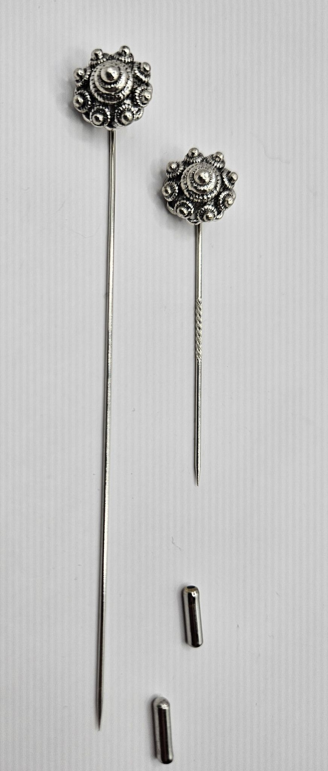 Hoedenspeld / sierspeld Zeeuws verzilverd