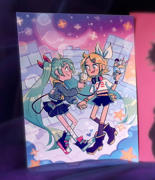 Print Miku x Rin🍦
