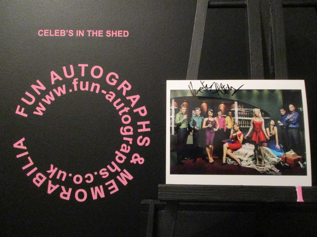 Dexter Fletcher Authentic Autographed 6x4.5 Photograph (1)