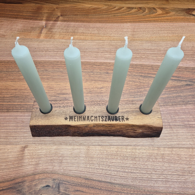4er Stabkerzenhalter
