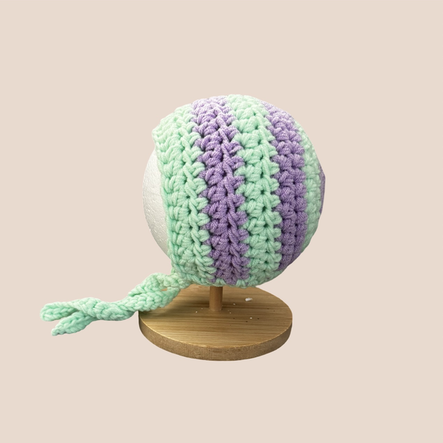 Green/Purple Bonnet