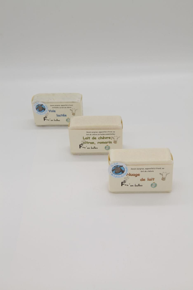 Savon au lait de chèvre (saponifié à froid)