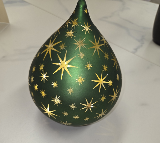 KOLARI goutte led 21cm verte