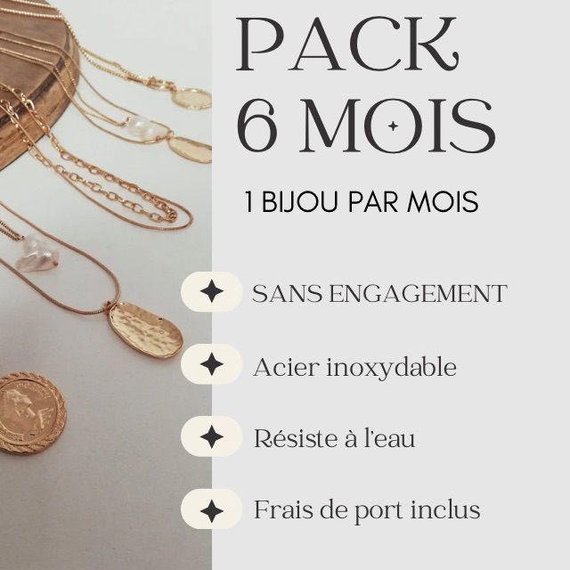 Pack 6 mois 