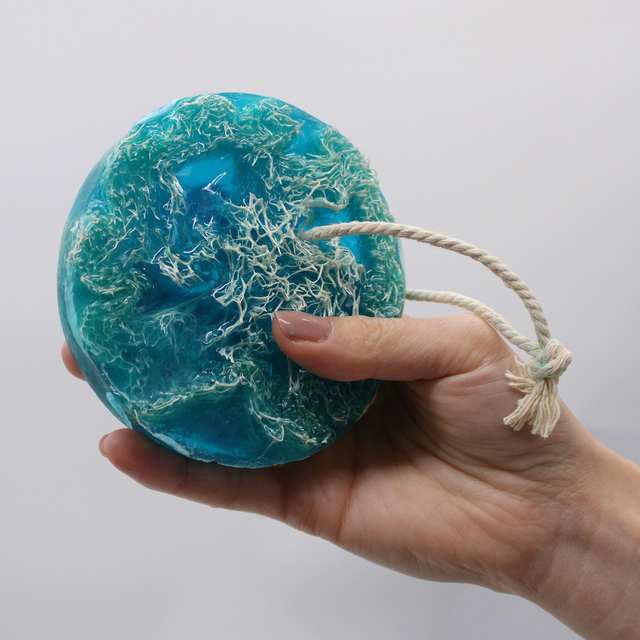 Shower Scrub Soap on a Rope