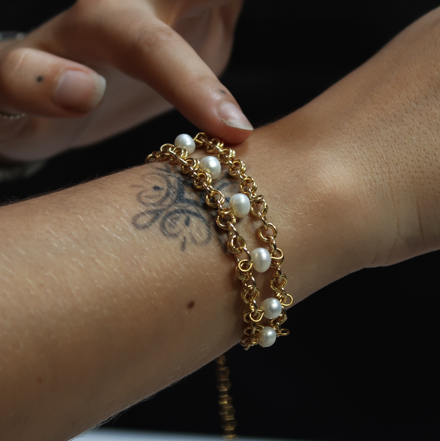 Bracelet Nymphéa Or