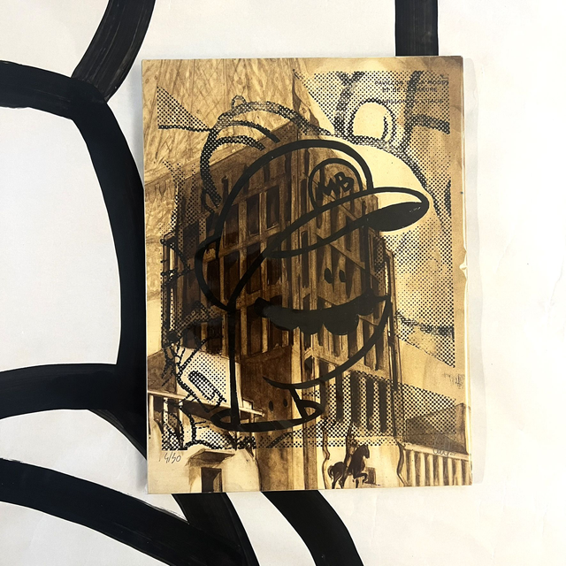 Xylo MARIO Pavillon de la mode 18x24 cm sans cadre