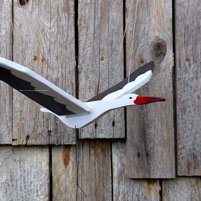 Mobile cigogne