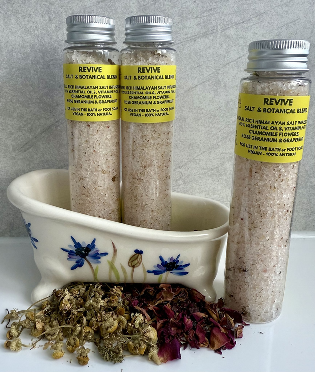Revive -  Salt &amp; Botanical Bath Soak Blend
