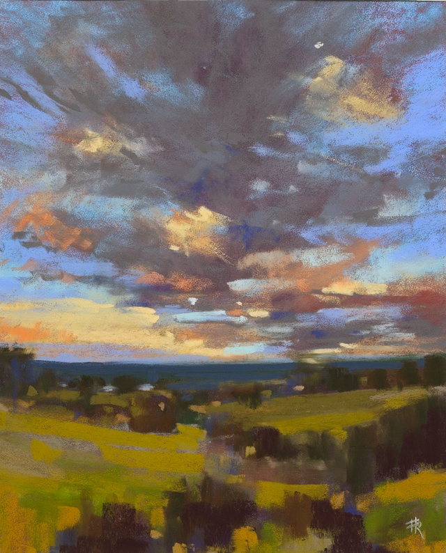 Tirage d&#039;art - Juste avant la nuit