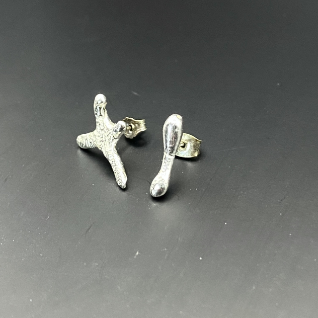 Clous d’oreille «Gouttes asymétriques #2»