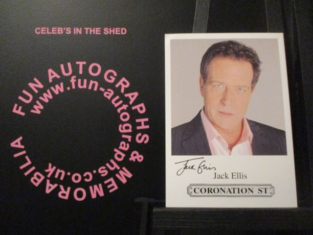 Jack Ellis (Harry Mason) Original Coronation Street Pre-Print Cast Card