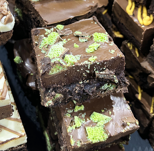 Mint Aero Brownie