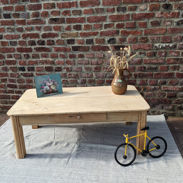 Table basse coins arrondis