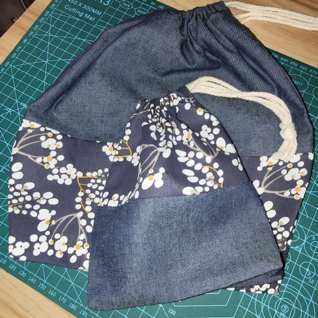 Lot de 2 sacs à vrac