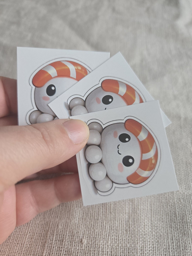 Sticker - Sushi-topus