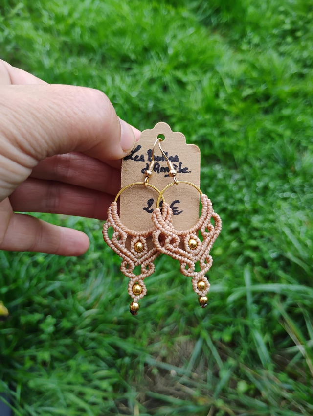 Boucles d'oreilles torsades 