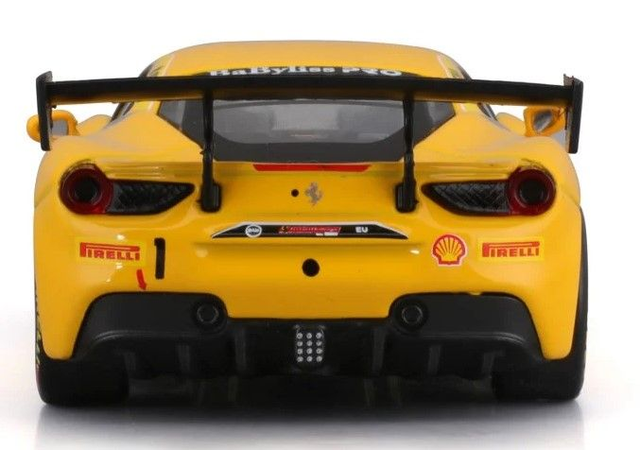Ferrari Racing - 488 Challenge - #1 Jaune Burago 36306 1/43